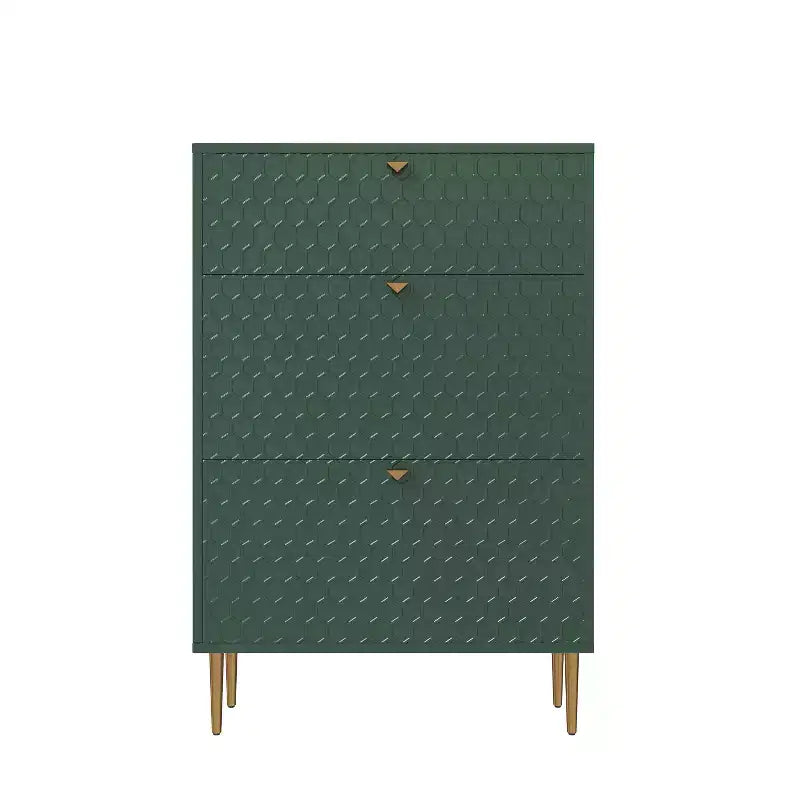 CLIHOME Scarpiera da Ingresso con 24 Paia, Organizzatore per Scarpe con Cassetti a Ribalta, Scaffale Armadio Porta Scarpe