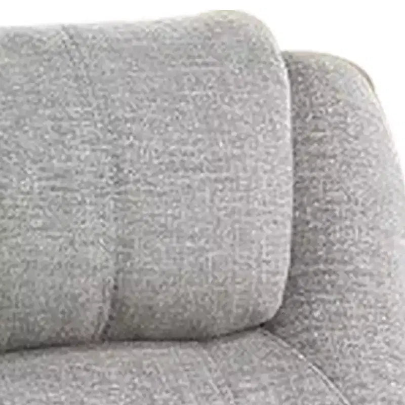 37 Inch Power Lift Recliner Chair with Cupholders, Chenille, Light Gray