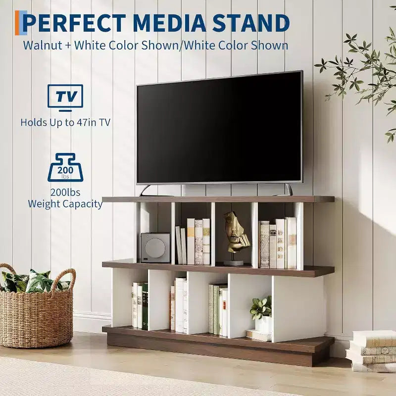 8-Cube Storage Shelf Organizer with Removable Back Panels