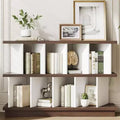 COZONY 8-Cube Storage Shelf Organizer, Cube Bookshelf with 10 Removable Panels for Living Room, Bedroom & Home Office