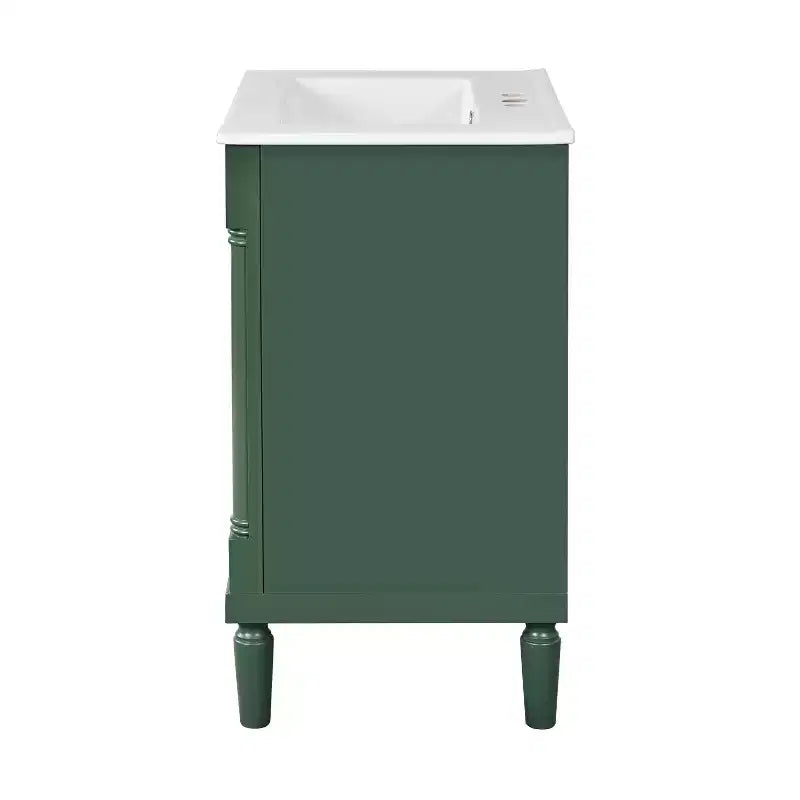 Mobile Bagno da 60 cm con Lavandino e Mobiletto Contenitore