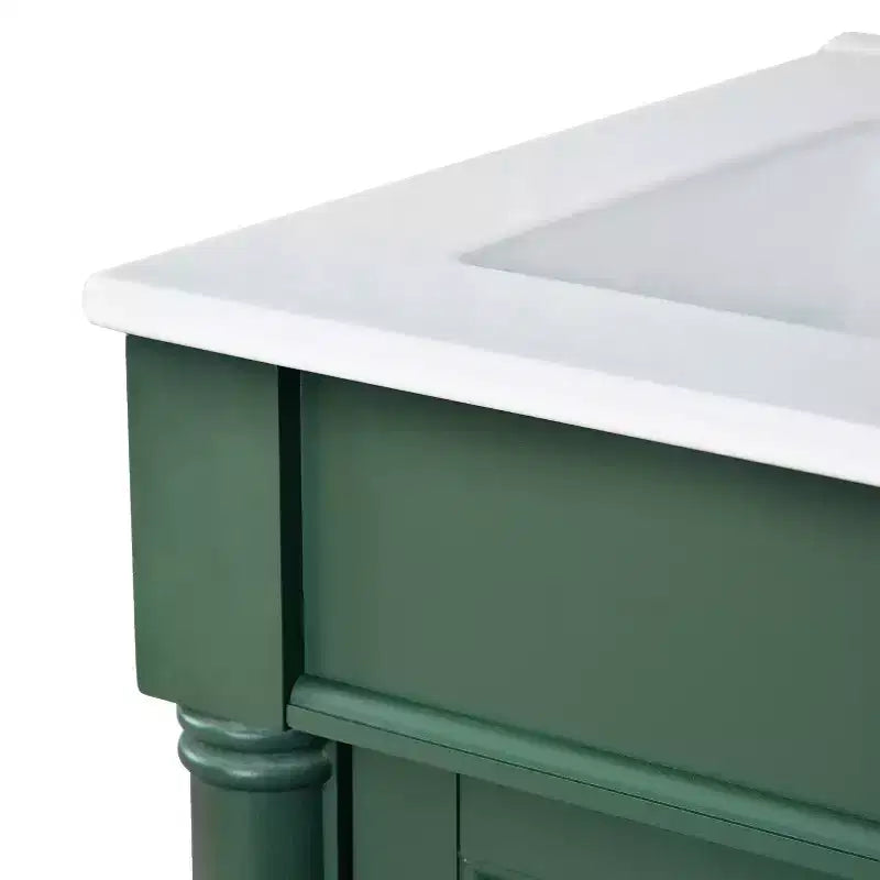 Mobile Bagno da 60 cm con Lavandino e Mobiletto Contenitore