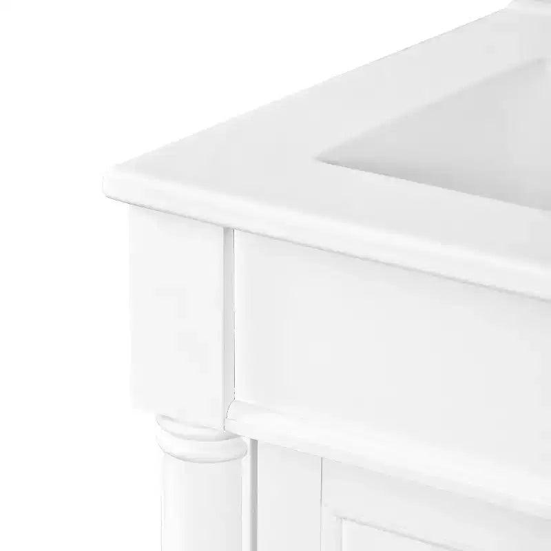 Mobile Bagno da 60 cm con Lavandino e Mobiletto Contenitore