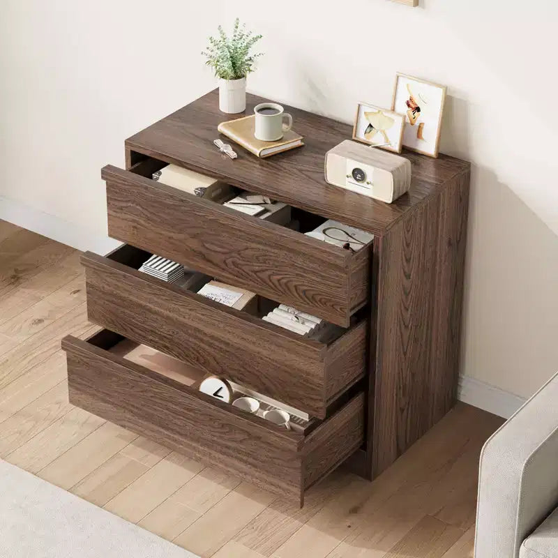 3-Drawer Dresser with Storage