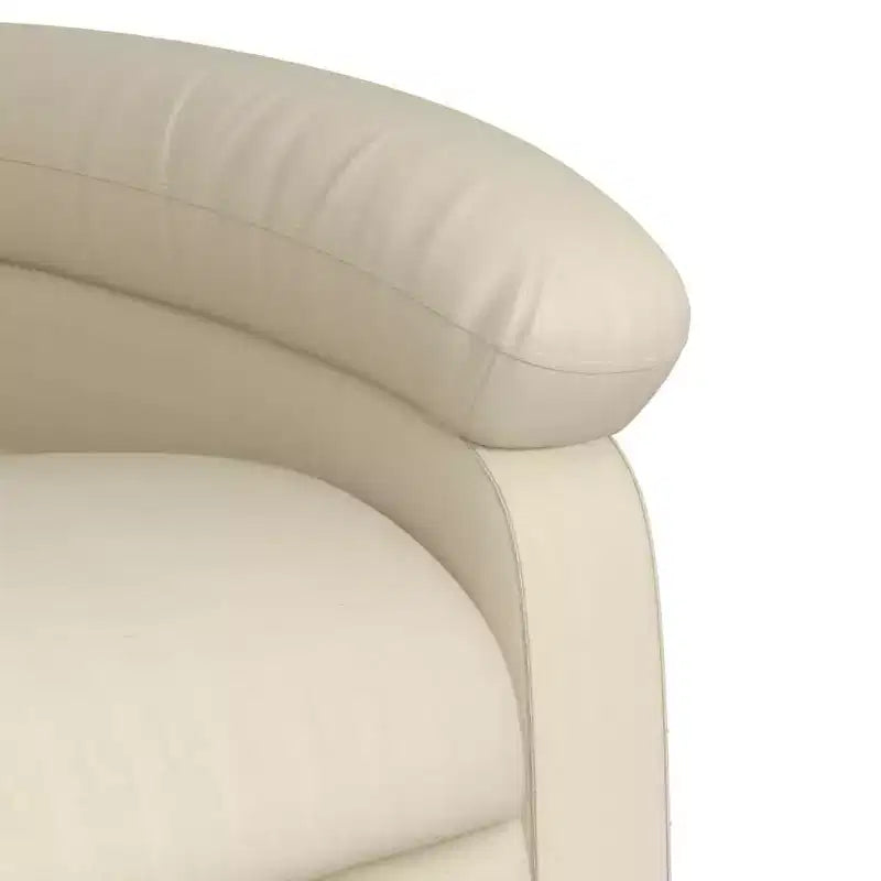 Poltrona reclinabile regolabile con rivestimento in similpelle