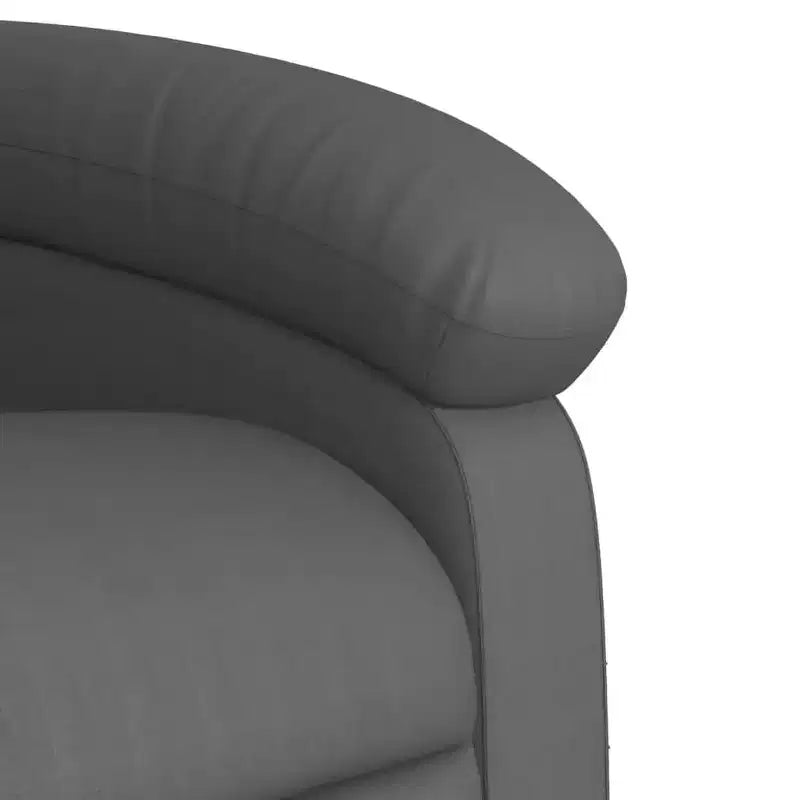 Poltrona reclinabile regolabile con rivestimento in similpelle