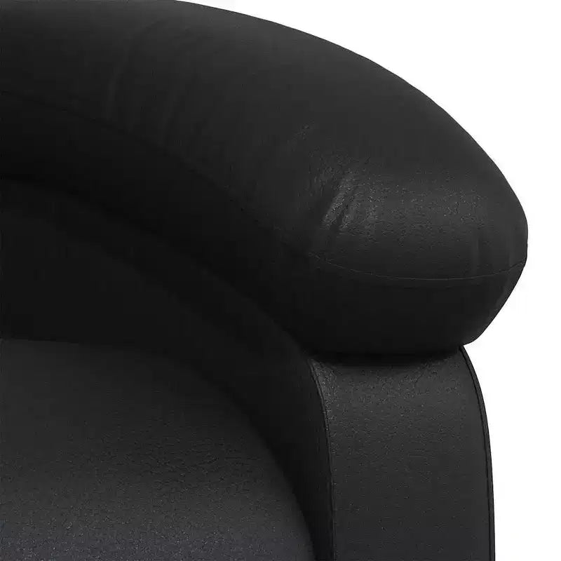 Poltrona reclinabile regolabile con rivestimento in similpelle