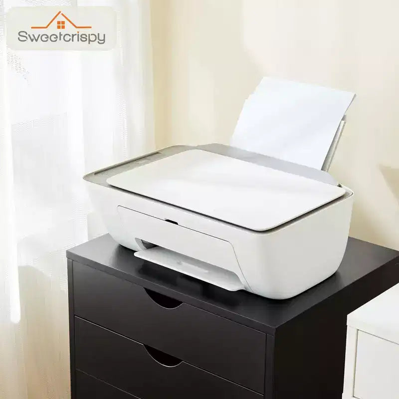 Mobile Filing Cabinet with Wooden Drawers & Wheels – 25.3"Hx18.7"Wx15.7"D, MDF