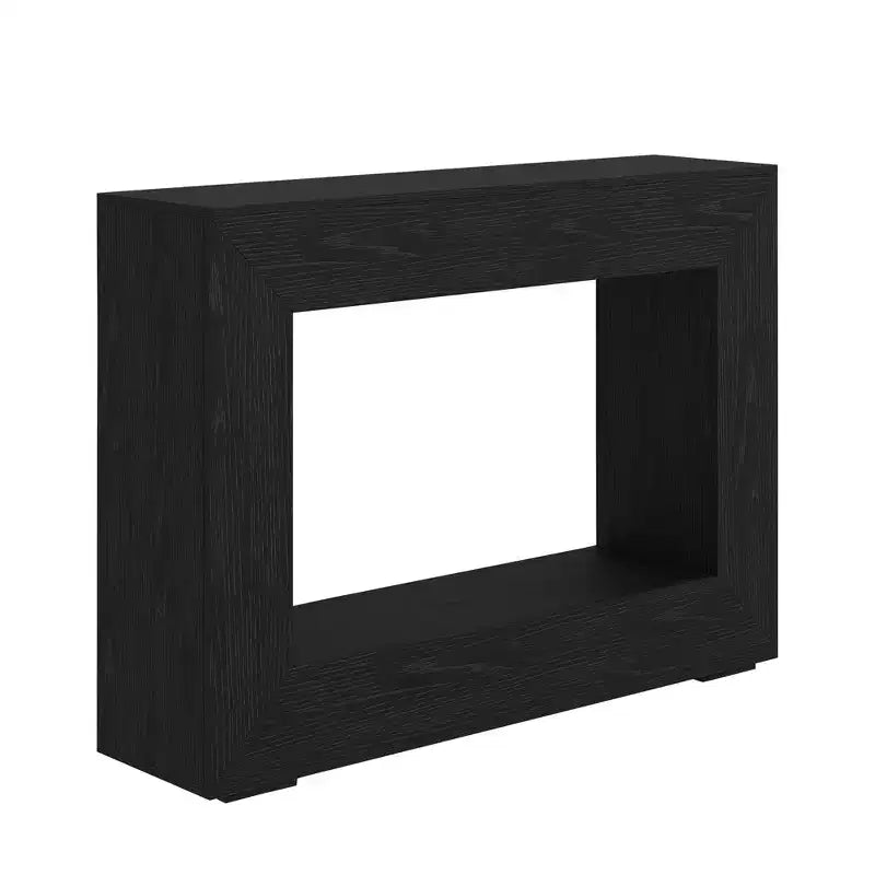 Tavolo Consolle 47" – Legno Massello con Dettagli in Metallo, 120 cm L x 30 cm P x 84 cm H