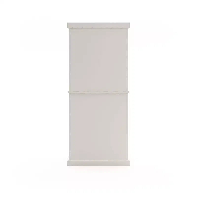 Nautical Coastal Kitchen Pantry Cabinet – Off White, 72"H x 30"W x 16"D, Hardwood, 4 Doors, 1 Drawer