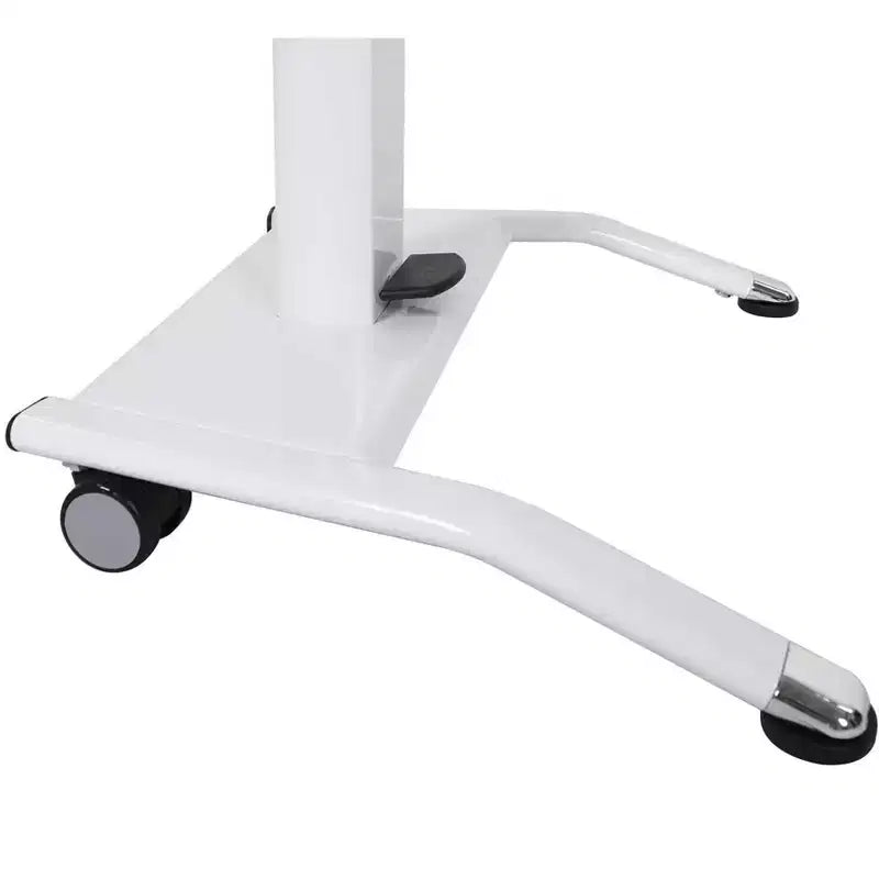 Leggio/podio per laptop e oratore ad altezza regolabile pneumaticamente con inclinazione – 64,8 cm L, 71,1–108 cm H