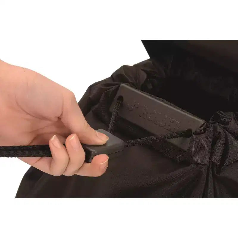 Carrello per la spesa pieghevole a 4 ruote – 2 ruote girevoli, poliestere, 105 cm A x 39,5 cm L x 32,5 cm P
