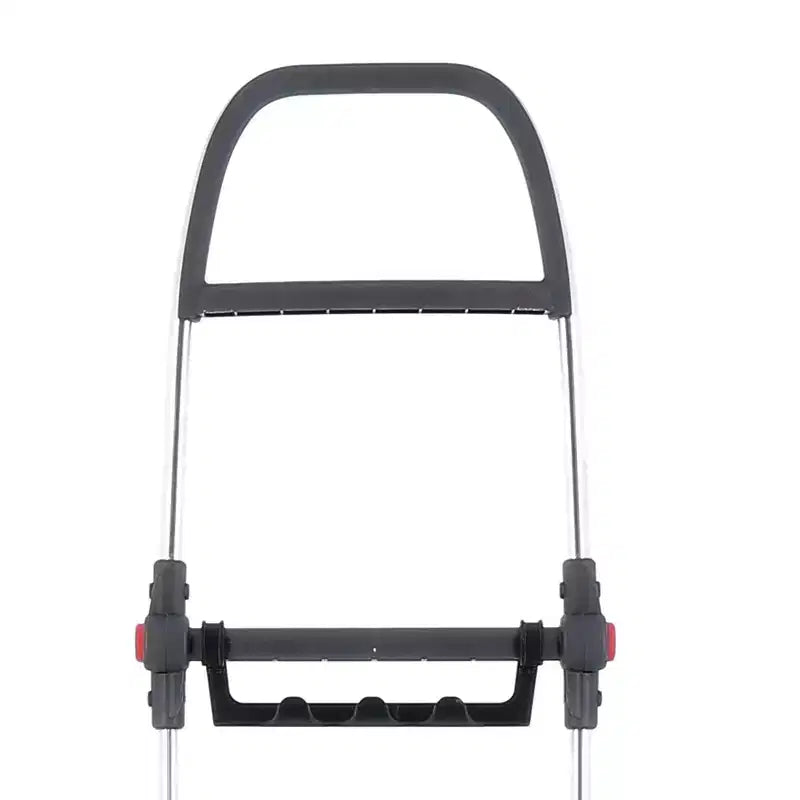 Carrello per la spesa pieghevole a 4 ruote – 2 ruote girevoli, poliestere, 105 cm A x 39,5 cm L x 32,5 cm P