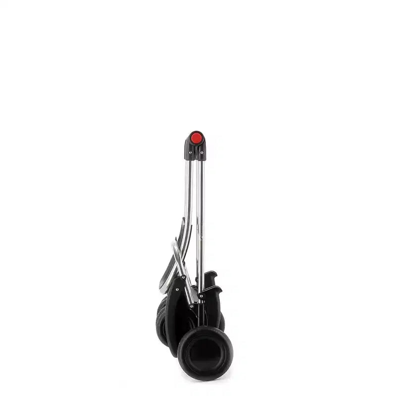 Carrello per la spesa pieghevole a 4 ruote – 2 ruote girevoli, poliestere, 105 cm A x 39,5 cm L x 32,5 cm P