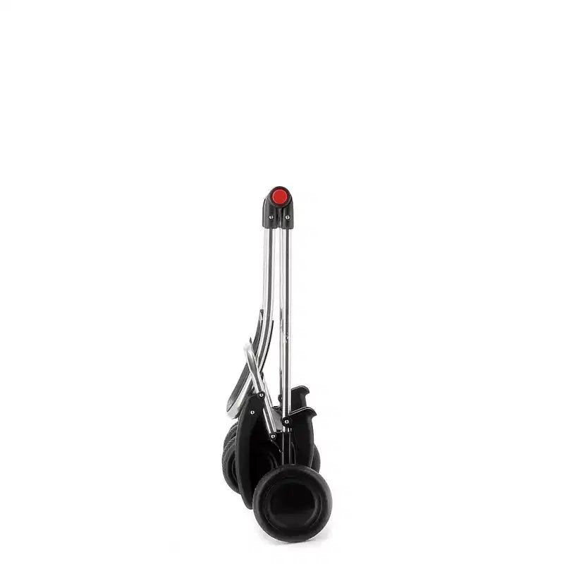 Carrello per la spesa pieghevole a 4 ruote – 2 ruote girevoli, poliestere, 105 cm A x 39,5 cm L x 32,5 cm P